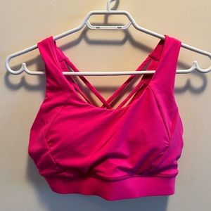 Hot Pink Sports Bra *AS IS*
